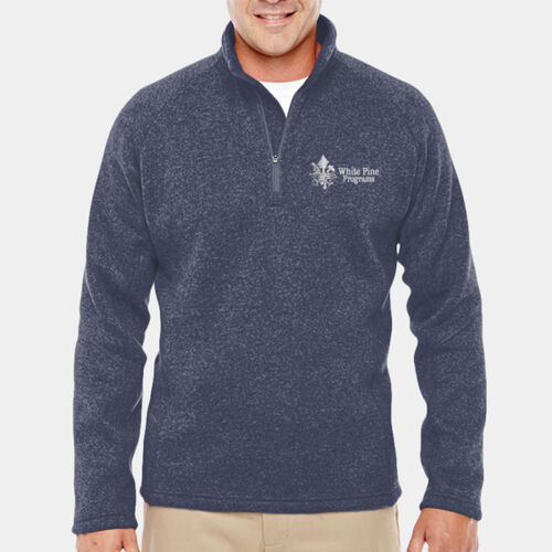1/4 Zip 100% Polyester Sweater Fleece Thumbnail